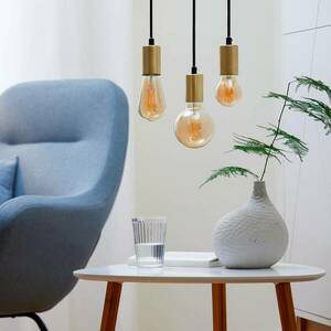 WiZ A60 LED lámpa Wi-Fi E27 7W borostyánsárga CCT kép