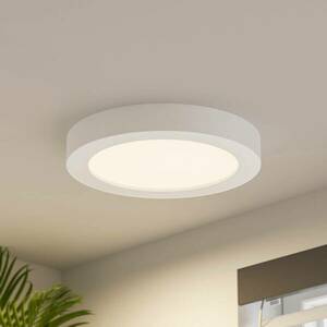 Prios LED mennyezeti lámpa Edwina, fehér, 24, 5 cm, fényerőszabályzóval kép