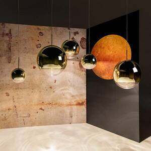 Tom Dixon Mirror Ball LED-es függőlámpa Ø 25 cm arany kép