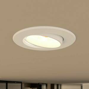 Prios LED-es süllyesztett lámpa Shima, fehér, 7 W, 3000K, dimmelhető kép
