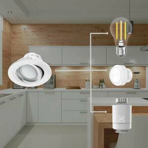 Hama WLAN LED spot, app vezérelt CCT nikkel kép