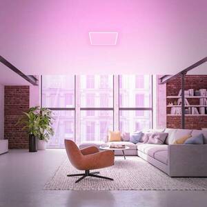 LED mennyezeti lámpa B smart RGBW fényerőszabályzó fehér 42x42cm kép