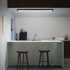 Philips Hue White Amb. Aurelle 120x30cm fekete kép