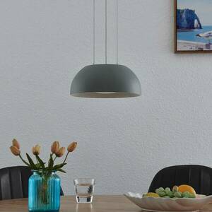 Lindby Juliven LED függő lámpa, szürke, 32 cm kép