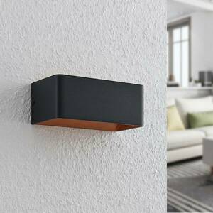 Arcchio Karam LED fali lámpa, 20 cm, fekete kép