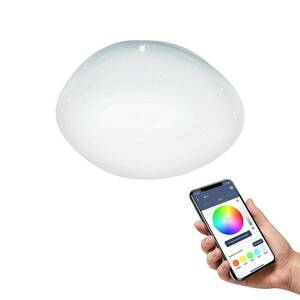 EGLO connect Sileras-Z LED mennyezeti lámpa Ø60cm kép