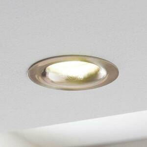 Saliceto LED beép. spot, kerek merev 2700K nikkel kép