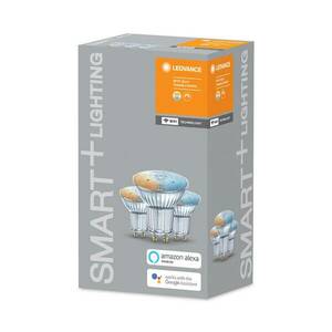 LEDVANCE SMART+ WiFi GU10 reflektor 4, 9W CCT 3db kép