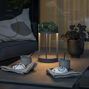 Chieti LED deco lámpa USB, szürke kép