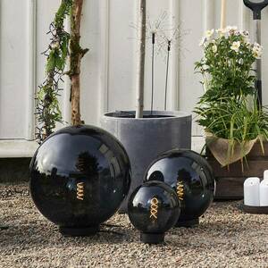 Orby kültéri deco gömb feketében, Ø 20 cm kép
