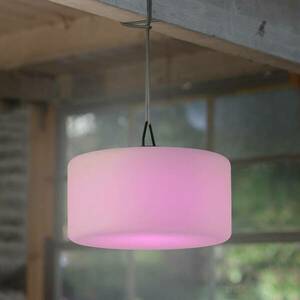 Holly LED függőlámpa, akkumulátoros IP44, Ø30cm kép