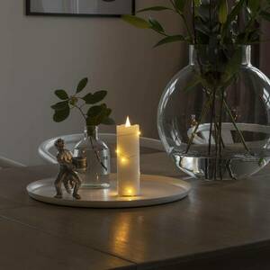 LED viaszgyertya fehér Fény színe meleg fehér 12, 7 cm kép