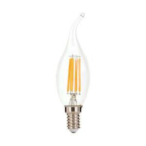 LED gyertya E14 4, 5W izzószál 827 szélfújta dimm. kép