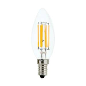 LED gyertya lámpa E14 5W izzószál átlát 827 dimm kép