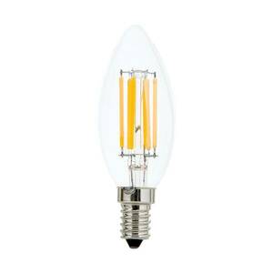 LED gyertya lámpa E14 4, 5W C35 izzószál 827 dimm. kép