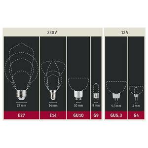 Paulmann LED gömb E27 Inner Shape G95 4W arany kép