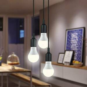 Paulmann LED lámpa E27 8 W 2700K opál 3db-os kép