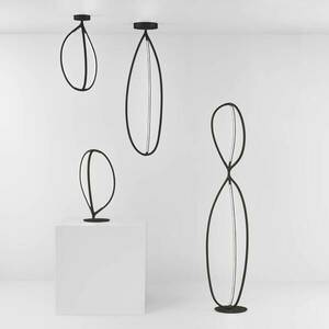 Artemide Arrival LED állólámpa, App, fekete kép