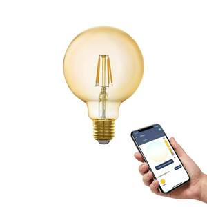 EGLO connect-z E27 G95 gömb 5, 5W 500 Lumen 2200K kép