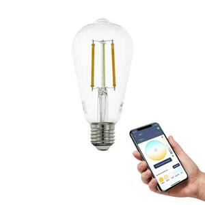 EGLO connect-z E27 ST64 lámpa 6W 806lm 2200-6500K kép