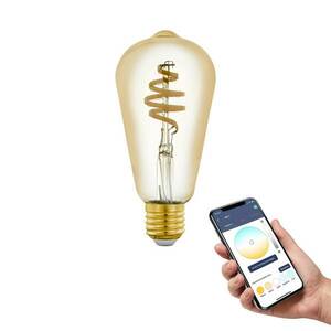 EGLO connect-z E27 ST64 LED lámpa 5, 5W 400lm CCT kép