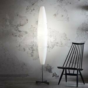Foscarini Havana állól. szab. fénye., alu./feh. kép