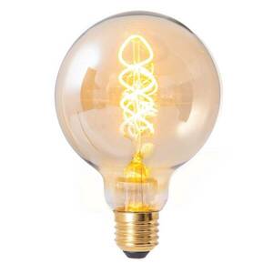 LED izzólámpa gömb E27 G95 4W 180lm 1800K 3db-os kép