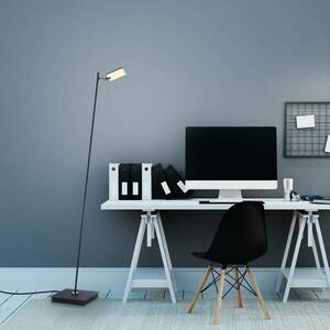 PURE Mira LED állólámpa, távirányító, fekete kép