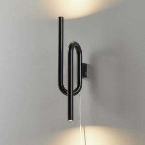 Foscarini Tobia LED fali lámpa kábellel fekete kép