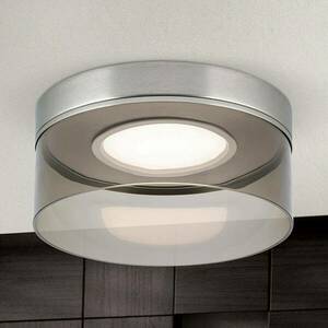 LED mennyezeti lámpa Francis nikkel matt Ø 30 cm kép