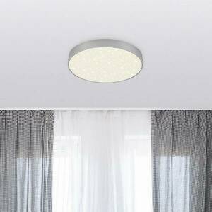 Flame Star LED mennyezeti lámpa, Ø 21, 2 cm, ezüst színű kép
