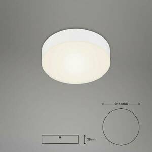 Flame LED mennyezeti lámpa, Ø 15, 7 cm, fehér kép