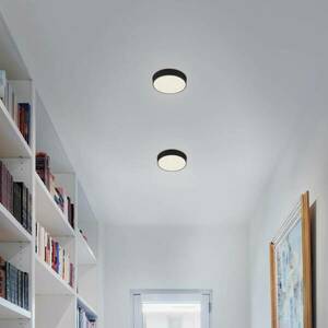 Flame Star LED mennyezeti lámpa, Ø 15, 7 cm, fekete kép