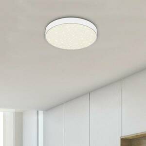 Flame Star LED mennyezeti lámpa, Ø 21, 2 cm, fehér kép