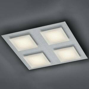BANKAMP Ino LED mennyezeti lámpa 4 égős ezüst kép
