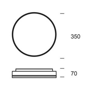 LED lámpa Subra IP54 TRIAC szabály. 3 000K kép