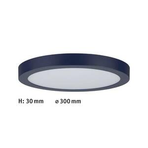 Paulmann Abia LED panel Ø 30cm 2700K éjkék kép