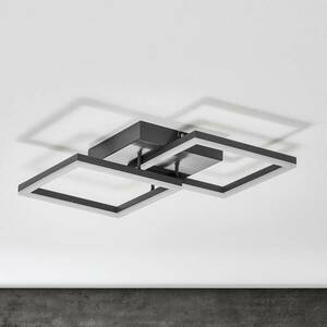 LED mennyezeti lámpa Bard 45x45 cm 2 égős, antra. kép