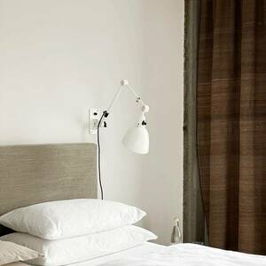 midgard moduláris TYP 505 fali lámpa 85cm fehér kép