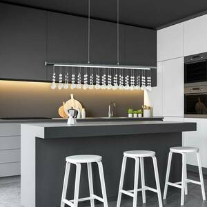 LED függő lámpa Nobilis, szab., sötétszürke kép