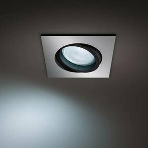 Philips Hue Milliskin LED beép. spot szögl., alu. kép