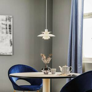 Louis Poulsen PH 5 mini függő monokróm fehér kép