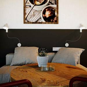 Prandina Bima W1 USB LED fali lámpa, fehér kép