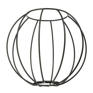 Dorett lámpaernyő Ø 19 cm 17 cm magas, fekete kép