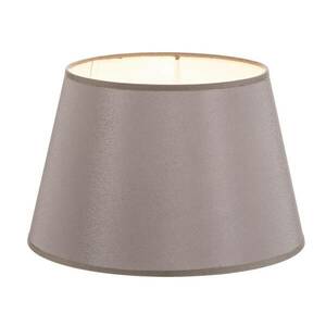 Cone lámpaernyő 18cm, szürk/fehér festett vászon kép