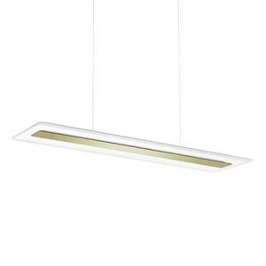 LED függő lámpa Antilla, üveg, négysz., arany kép