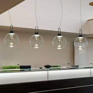 Modo Luce Orb LED függő lámpa, fekete, Ø 40 cm kép