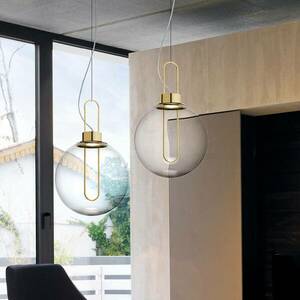 Modo Luce Orb LED függő lámpa, sárgaréz, Ø 40 cm kép
