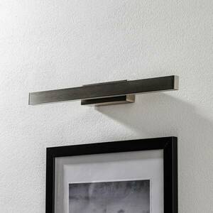 LED fali lámpa Linn, szabályozható, nikkel matt kép
