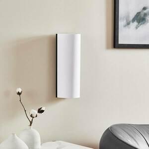 serien.lighting Cuerno LED fali lámpa fekete/fehér kép